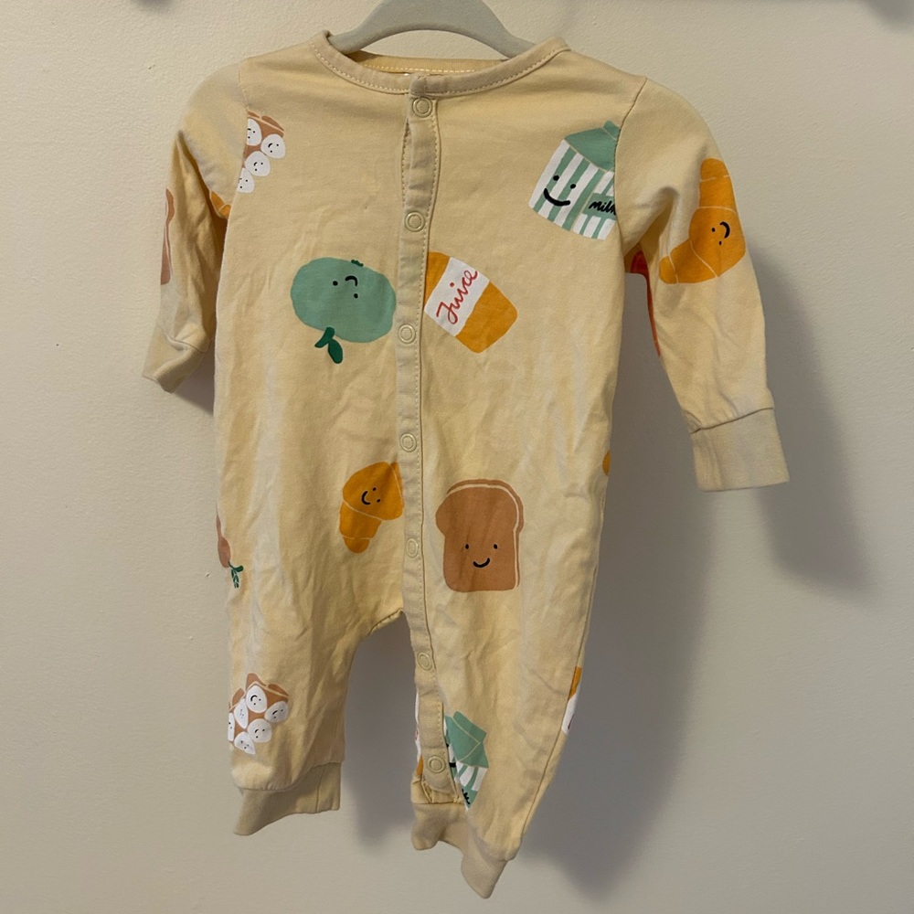 H&M Cute Tan Kids One Piece with Fun Prints